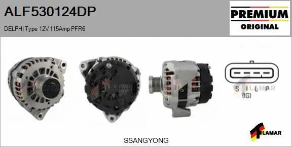 Alternator (ALF530124DP)