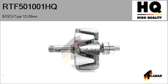 Rotor, alternator (RTF501001HQ)
