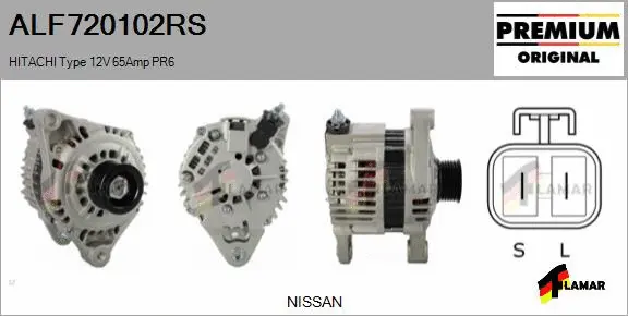 Alternator (ALF720102RS)