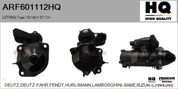 Starter (ARF601112HQ)