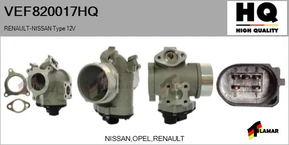 EGR Valve (VEF820017HQ)