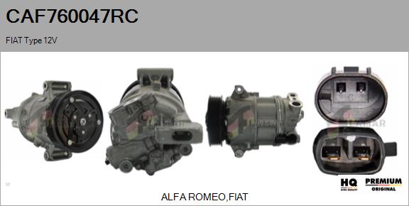 Compressor, air conditioning (CAF760047RC)