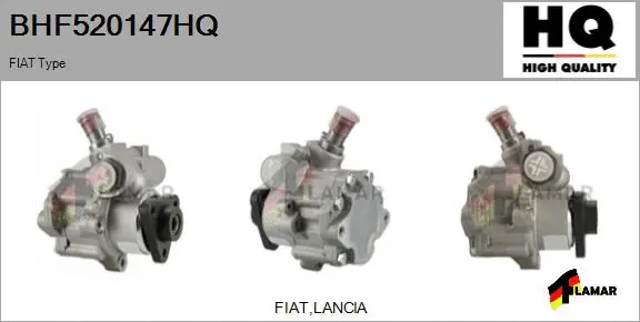 Hydraulic Pump, steering (BHF520147HQ)