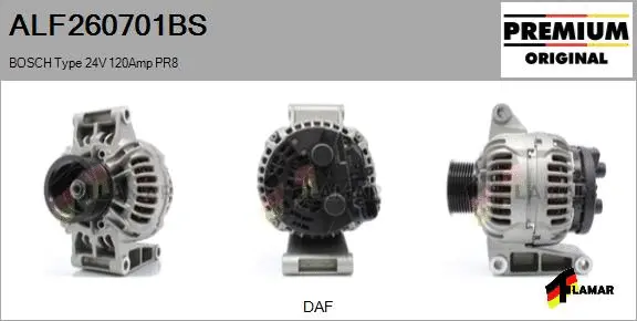 Alternator (ALF260701BS)