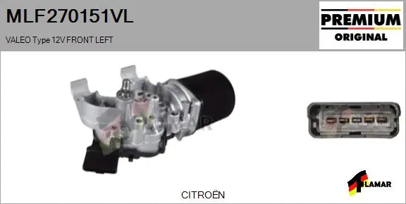 Wiper Motor (MLF270151VL)