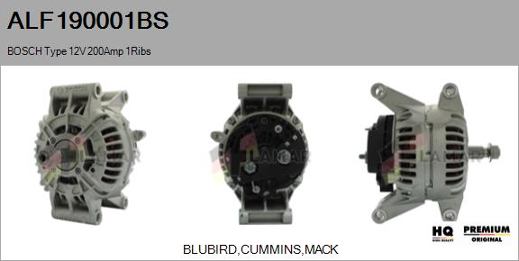 Alternator (ALF190001BS)