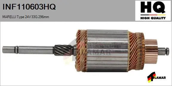 Armature, starter (INF110603HQ)