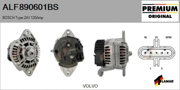 Alternator (ALF890601BS)