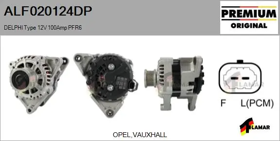 Alternator (ALF020124DP)