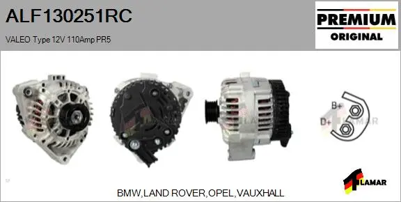 Alternator (ALF130251RC)