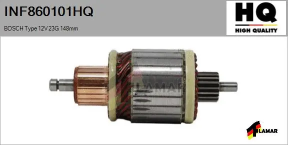 Armature, starter (INF860101HQ)