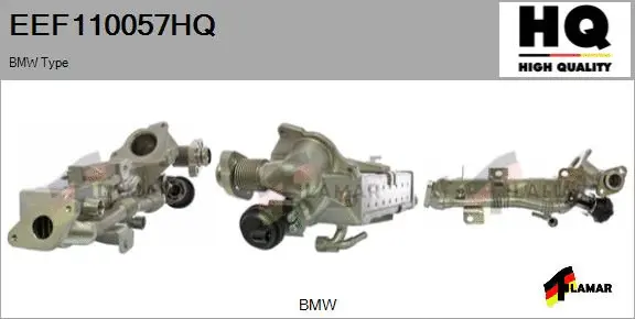 Cooler, exhaust gas recirculation (EEF110057HQ)