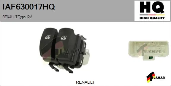 Switch, window regulator (IAF630017HQ)