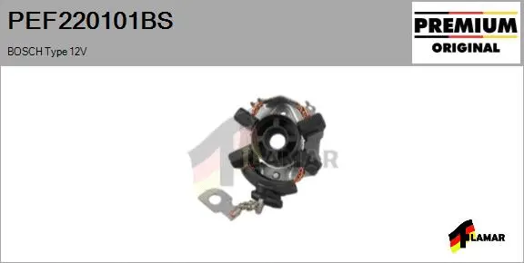 Holder, carbon brushes (PEF220101BS)