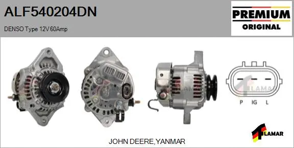 Alternator (ALF540204DN)