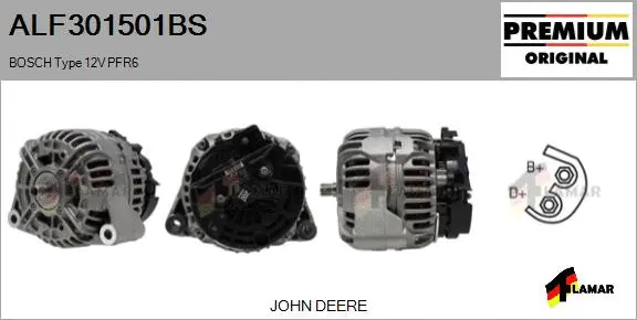 Alternator (ALF301501BS)