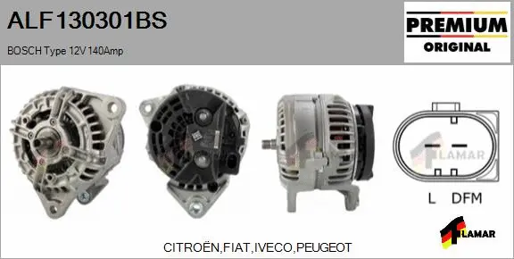 Alternator (ALF130301BS)