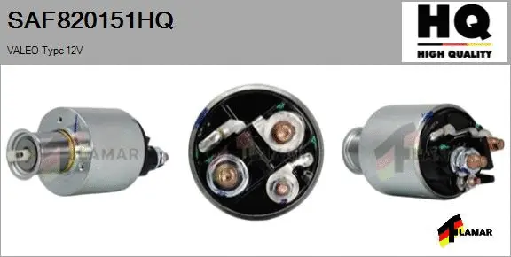 Solenoid Switch, starter (SAF820151HQ)