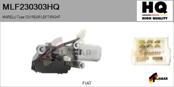 Wiper Motor (MLF230303HQ)