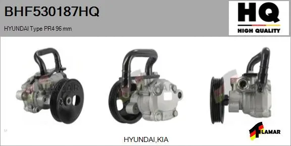 Hydraulic Pump, steering (BHF530187HQ)