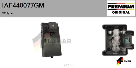 Switch, window regulator (IAF440077GM)