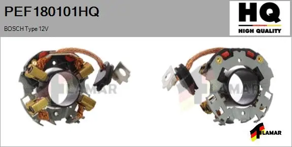 Holder, carbon brushes (PEF180101HQ)