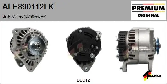 Alternator (ALF890112LK)