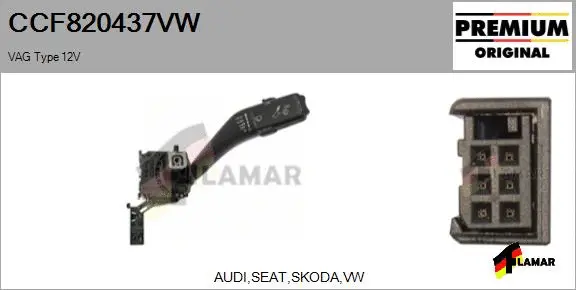 Steering Column Switch (CCF820437VW)