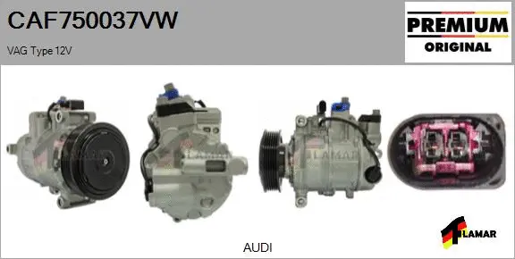 Compressor, air conditioning (CAF750037VW)