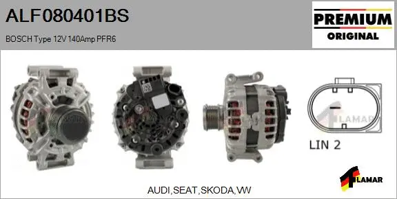Alternator (ALF080401BS)