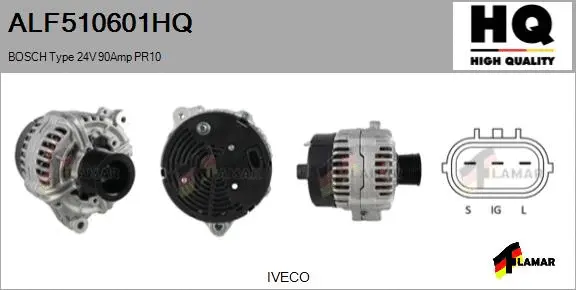 Alternator (ALF510601HQ)