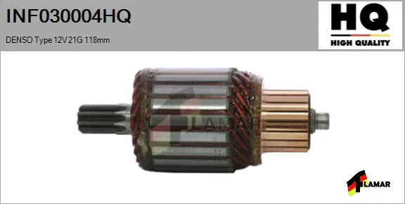 Armature, starter (INF030004HQ)