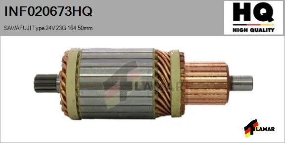 Armature, starter (INF020673HQ)