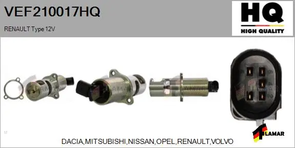 EGR Valve (VEF210017HQ)