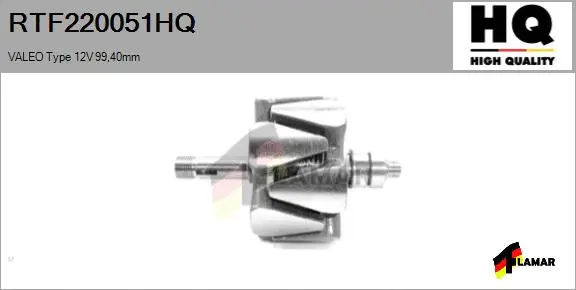 Rotor, alternator (RTF220051HQ)