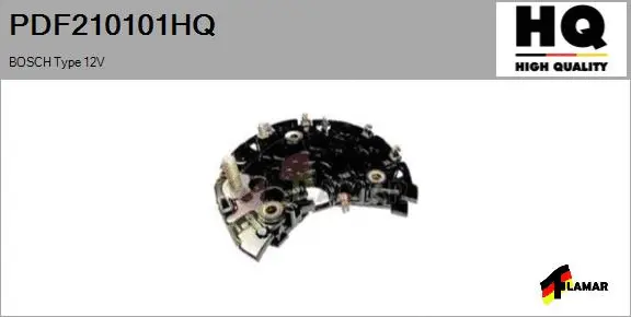Rectifier, alternator (PDF210101HQ)