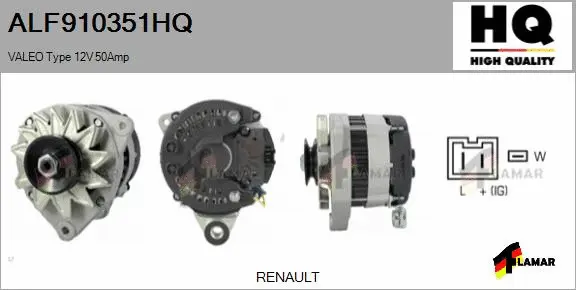 Alternator (ALF910351HQ)