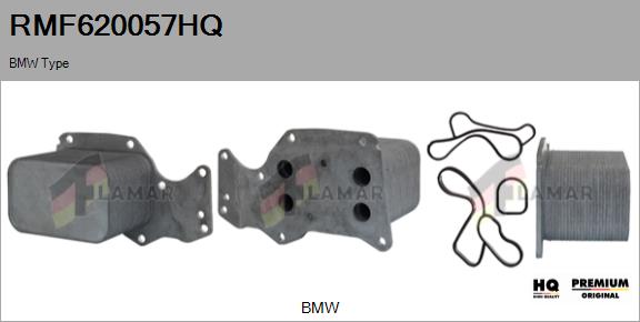 Oil Cooler, engine oil (RMF620057HQ)