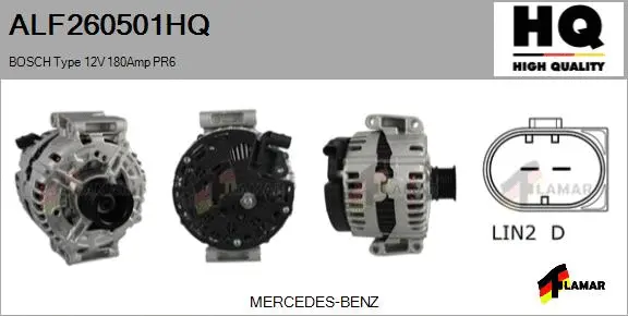 Alternator (ALF260501HQ)