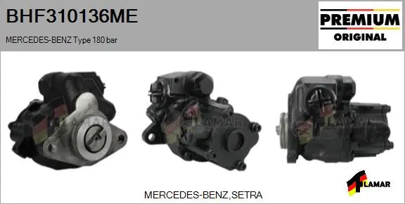 Hydraulic Pump, steering (BHF310136ME)