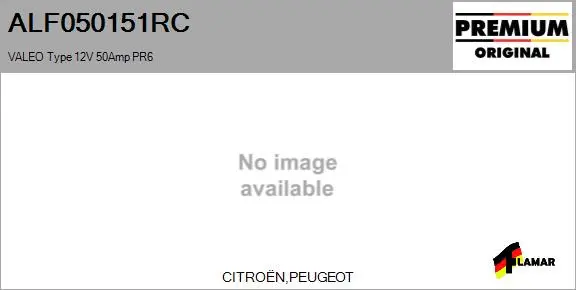 Alternator (ALF050151RC)