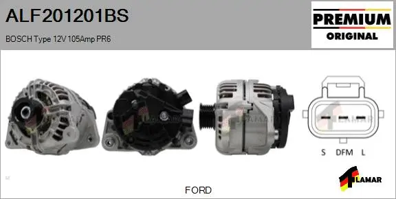 Alternator (ALF201201BS)