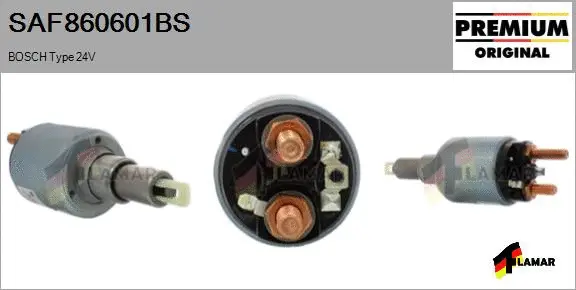 Solenoid Switch, starter (SAF860601BS)