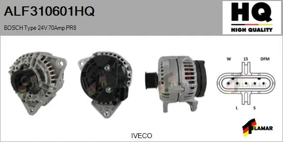 Alternator (ALF310601HQ)