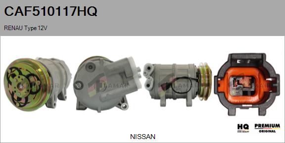 Compressor, air conditioning (CAF510117HQ)