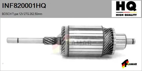 Armature, starter (INF820001HQ)