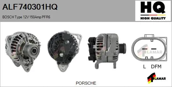 Alternator (ALF740301HQ)