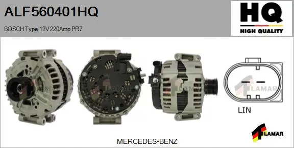 Alternator (ALF560401HQ)