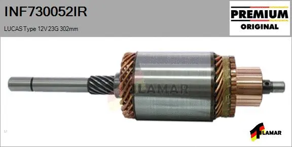 Armature, starter (INF730052IR)
