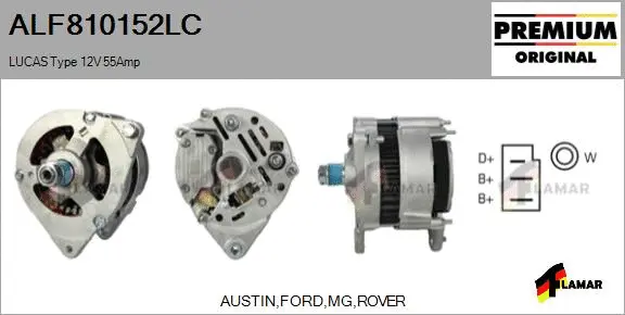 Alternator (ALF810152LC)